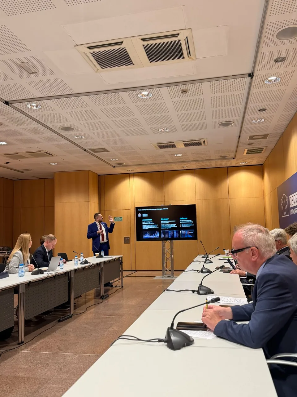 Presentation at the OSCE Parliamentary Assembly in Andorra