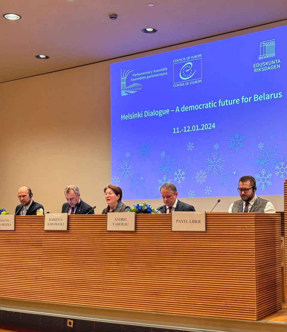 Panel at Helsinki Dialogue on a democratic future for Belarus